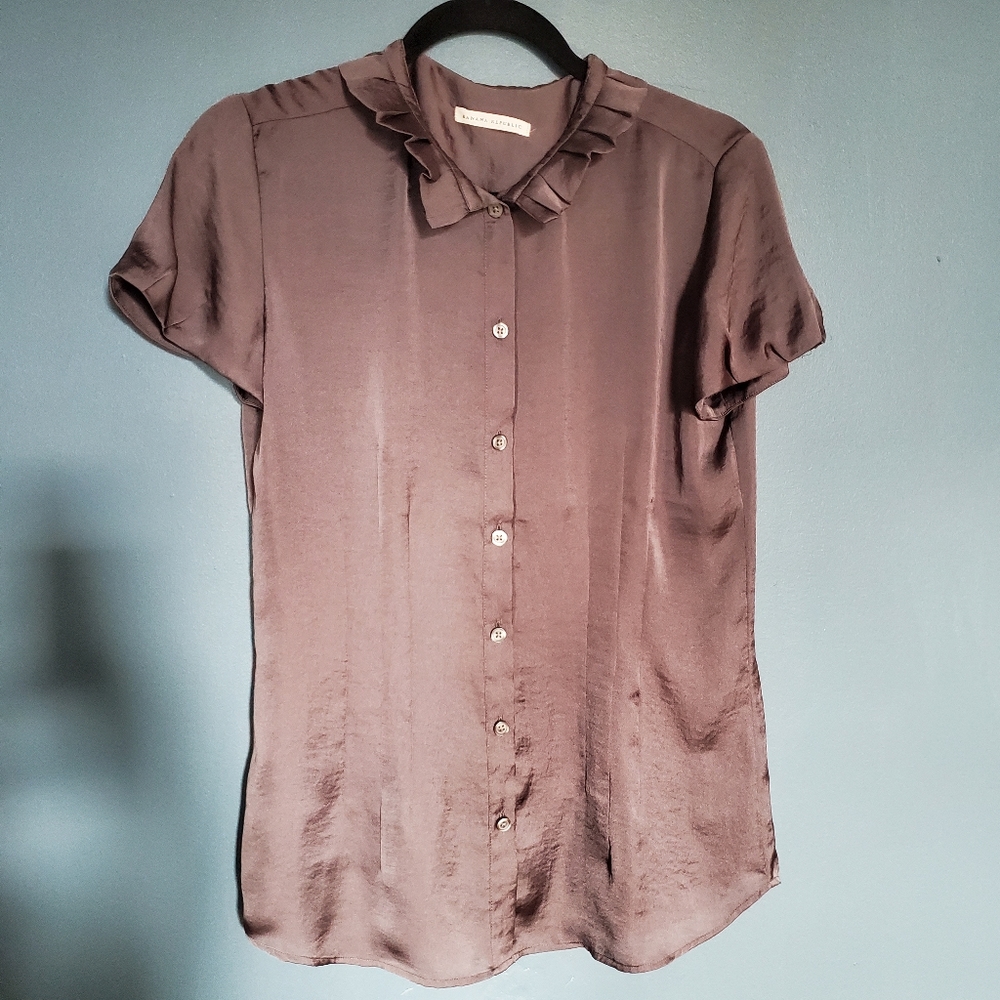 BANANA REPUBLIC Grey Blouse